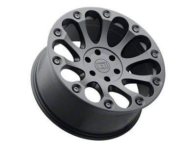 Level 8 Wheels Impact Matte Black 5-Lug Wheel; 20x9; 0mm Offset (94-01 RAM 1500)