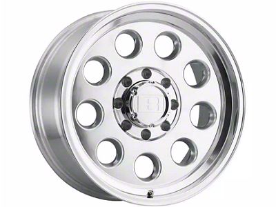 Level 8 Wheels Hauler Polished 5-Lug Wheel; 17x8.5; -6mm Offset (05-11 Dakota)