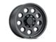 Level 8 Wheels Hauler Matte Black 6-Lug Wheel; 16x8.5; -25mm Offset (99-06 Sierra 1500)