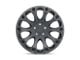 Level 8 Wheels Impact Matte Black 6-Lug Wheel; 16x8.5; 12mm Offset (99-06 Sierra 1500)
