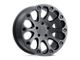 Level 8 Wheels Impact Matte Black 6-Lug Wheel; 16x8.5; 12mm Offset (99-06 Silverado 1500)