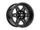 Level 8 Wheels Strike 6 Matte Black 6-Lug Wheel; 18x9; 0mm Offset (21-24 Tahoe)