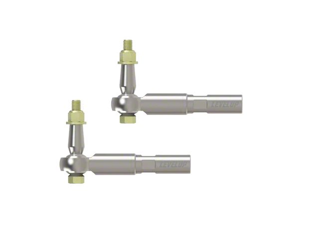 Level Up Suspension Uniball Tie Rod Ends with Long Tie Rod Sleeves (15-22 Colorado, Excluding ZR2)