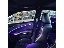 Lighting Trendz Flow Series Interior Dash LED Light Kit with Bluetooth Controller (Universal; Some Adaptation May Be Required)