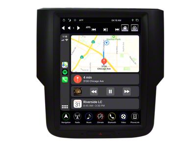 Linkswell Full Screen 10.40-Inch OE-Style Radio Upgrade with Navigation (14-18 RAM 2500 w/ 4-Inch or 8-Inch Screen)