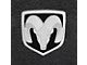 Lloyd Ultimat Front Floor Mats with Silver RAM Logo; Dark Slate (09-12 RAM 1500 Crew Cab)
