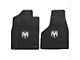 Lloyd Ultimat Front Floor Mats with Silver RAM Logo; Dark Slate (12-18 RAM 1500 Regular Cab)