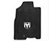 Lloyd Ultimat Front Floor Mats with Silver RAM Logo; Dark Slate (10-11 RAM 3500)