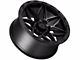 Lock Off-Road Matrix Matte Black with Matte Black Ring 5-Lug Wheel; 17x9; -12mm Offset (02-08 RAM 1500, Excluding Mega Cab)