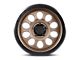 Lock Off-Road 50Cal Matte Desert Bronze with Matte Black Ring 6-Lug Wheel; 17x9; -12mm Offset (04-08 F-150)