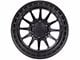 Lock Off-Road Baja Matte Black with Matte Black Ring 6-Lug Wheel; 17x9; -12mm Offset (04-08 F-150)