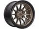 Lock Off-Road Baja Matte Desert Bronze with Matte Black Ring 6-Lug Wheel; 17x9; -12mm Offset (04-08 F-150)