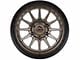 Lock Off-Road Baja Matte Desert Bronze with Matte Black Ring 6-Lug Wheel; 17x9; -12mm Offset (04-08 F-150)