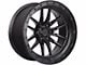 Lock Off-Road Krawler Matte Black with Matte Black Ring 6-Lug Wheel; 20x10; -18mm Offset (04-08 F-150)