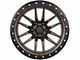 Lock Off-Road Krawler Matte Bronze with Matte Black Ring 6-Lug Wheel; 20x10; -18mm Offset (04-08 F-150)