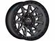 Lock Off-Road Lunatic Matte Grey with Matte Black Ring 6-Lug Wheel; 20x9; 0mm Offset (04-08 F-150)