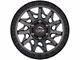 Lock Off-Road Lunatic Matte Grey with Matte Black Ring 6-Lug Wheel; 20x9; 0mm Offset (04-08 F-150)