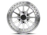 Lock Off-Road Baja Machining with Clear Coat 6-Lug Wheel; 17x9; 0mm Offset (07-13 Sierra 1500)