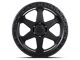 Lock Off-Road Olympus Matte Black with Matte Black Ring 6-Lug Wheel; 18x9; -12mm Offset (07-13 Sierra 1500)