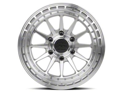 Lock Off-Road Baja Machining with Clear Coat 6-Lug Wheel; 17x9; 0mm Offset (07-13 Silverado 1500)