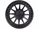 Lock Off-Road Baja Matte Black with Matte Black Ring 6-Lug Wheel; 17x9; 0mm Offset (07-13 Silverado 1500)