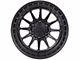 Lock Off-Road Baja Matte Black with Matte Black Ring 6-Lug Wheel; 17x9; -12mm Offset (07-13 Silverado 1500)