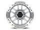 Lock Off-Road Krawler Machine with Clear Coat 6-Lug Wheel; 17x9; 0mm Offset (07-13 Silverado 1500)