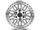 Lock Off-Road Onyx Machining with Clear Coat 6-Lug Wheel; 17x9; -12mm Offset (07-13 Silverado 1500)