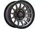 Lock Off-Road Yosemite Matte Grey with Matte Black Ring 6-Lug Wheel; 20x9; 18mm Offset (07-13 Silverado 1500)