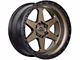 Lock Off-Road Olympus Matte Desert Bronze with Matte Black Ring 6-Lug Wheel; 20x10; -24mm Offset (07-14 Tahoe)