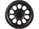 Lock Off-Road 50Cal Matte Black with Matte Black Ring 6-Lug Wheel; 17x9; -12mm Offset (09-14 F-150)