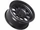 Lock Off-Road 50Cal Matte Black with Matte Black Ring 6-Lug Wheel; 17x9; -12mm Offset (09-14 F-150)