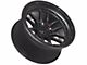 Lock Off-Road Krawler Matte Black with Matte Black Ring 6-Lug Wheel; 17x9; -12mm Offset (09-14 F-150)