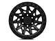 Lock Off-Road Lunatic Matte Black with Matte Black Ring 6-Lug Wheel; 17x9; 1mm Offset (09-14 F-150)