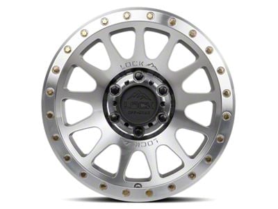 Lock Off-Road Yosemite Machining with Clear Coat 6-Lug Wheel; 20x9; 18mm Offset (09-14 F-150)