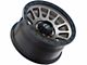 Lock Off-Road Yosemite Matte Grey with Matte Black Ring 6-Lug Wheel; 17x9; 0mm Offset (09-14 F-150)