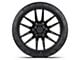 Lock Off-Road Krawler Matte Black with Matte Black Ring 8-Lug Wheel; 20x10; -18mm Offset (11-16 F-250 Super Duty)