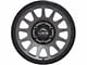 Lock Off-Road Yosemite Matte Grey with Matte Black Ring 8-Lug Wheel; 20x10; -18mm Offset (11-16 F-250 Super Duty)