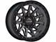 Lock Off-Road Lunatic Matte Grey with Matte Black Ring 8-Lug Wheel; 20x10; -18mm Offset (11-16 F-350 Super Duty SRW)