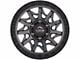 Lock Off-Road Lunatic Matte Grey with Matte Black Ring 8-Lug Wheel; 20x10; -18mm Offset (11-16 F-350 Super Duty SRW)