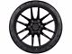 Lock Off-Road Krawler Matte Black with Matte Black Ring 6-Lug Wheel; 20x10; -18mm Offset (14-18 Sierra 1500)