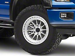 Lock Off-Road Baja Machining with Clear Coat 6-Lug Wheel; 17x9; 0mm Offset (15-20 F-150)