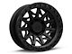 Lock Off-Road Lunatic Matte Black with Matte Black Ring 6-Lug Wheel; 20x9; 0mm Offset (15-20 F-150)