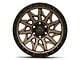 Lock Off-Road Lunatic Matte Bronze with Matte Black Ring 6-Lug Wheel; 20x9; 0mm Offset (15-20 F-150)