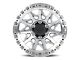 Lock Off-Road Lunatic Machine with Clear Coat 6-Lug Wheel; 17x9; -12mm Offset (15-20 Tahoe)