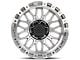 Lock Off-Road Combat Machining with Clear Coat 6-Lug Wheel; 17x9; -12mm Offset (19-23 Ranger)