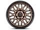 Lock Off-Road Onyx Matte Bronze with Matte Black Ring 6-Lug Wheel; 17x9; 1mm Offset (19-23 Ranger)