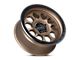 Lock Off-Road 50Cal Matte Desert Bronze with Matte Black Ring 6-Lug Wheel; 20x9; 0mm Offset (99-06 Sierra 1500)