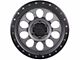 Lock Off-Road 50Cal Matte Grey with Matte Black Ring 6-Lug Wheel; 20x9; -12mm Offset (99-06 Sierra 1500)