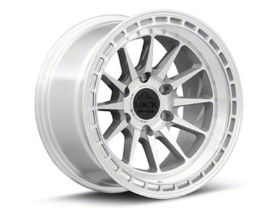 Lock Off-Road Baja Machining with Clear Coat 6-Lug Wheel; 17x9; 0mm Offset (99-06 Sierra 1500)